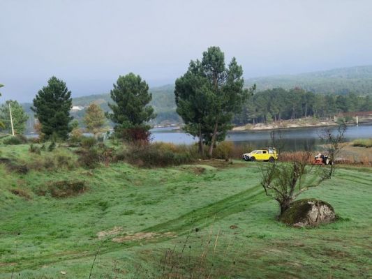 Limpeza das margens do Rio Távora e envolvente da Praia Fluvial (antes)